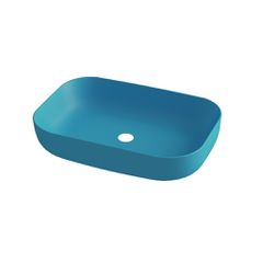 Olympia Metamorfosis 42600 Turquoise matt - Νιπτήρας Επικαθήμενος χωρίς βαλβίδα 60108