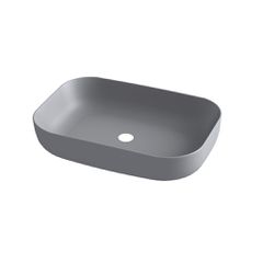 Olympia Metamorfosis 42600 Gray matt - Νιπτήρας Επικαθήμενος χωρίς βαλβίδα 60106