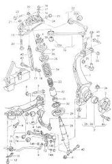 Ψαλίδια σετ 8 τεμάχια (ΚΑΙΝΟΥΡΓΙΟ) ,AUDI ,A6/S6 1997-2005  ,Αλουμινένια . Περιέχουν και τα συνεμπλόκ