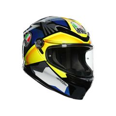 AGV K6 E2205 MULTI - JOAN BLACK/BLUE/YELLOW προσφορά από 491E