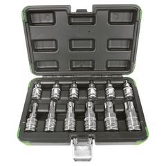 ΣET ΜΕ 12 ΤΕΜΑΧΙΑ 1/2" -TORX ΜΕ ΤΕΛΕΙΩΜΑ ΧΡΩΜΙΟΥ