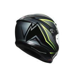 AGV K6 E2205 MULTI - FLASH GREY/BLACK/LIME ΠΡΟΣΦΟΡΑ ΑΠΟ 500Ε-thumb-5