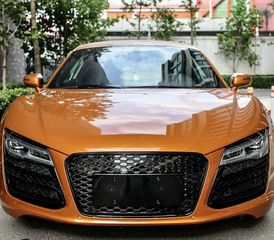 ΜΑΣΚΑ ΕΜΠΡΟΣ Audi R8 (2013-2015) RS Design Glossy Black-thumb-1