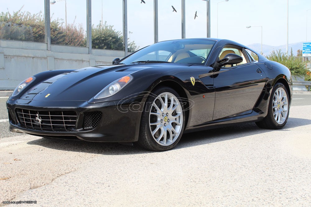 Ferrari 599 GTB 2008 FIORANO F1 6.0 V12 CARBON ΦΡΕΝA ΝΑVI