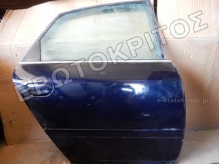 ΠΟΡΤΑ AUDI A6 4B 1997-2004 ΜΑΖΙ ΜΕ ΤΑΠΕΤΣΑΡΙΑ ΠΙΣΩ ΔΕΞΙΑ ΜΠΛΕ