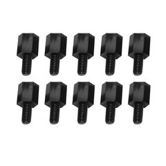 10pcs Nylon M3x6+6 standoffs