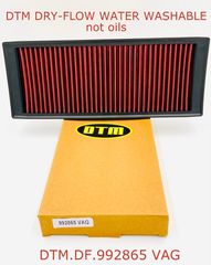 33-2865 DTM SKODA YETTI 5J - SUPERB II, 3T 1,8-2,0+1,6D-1,9D-2,0D /DRY-FLOW PANEL FILTER DTM Κ&Ν DISTRIBUTOR DTM USA DF-992865