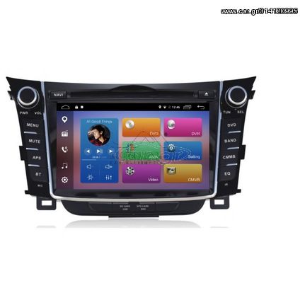 OEM HD HYUNDAI i30 mod.2012>2017 ANDROID 10