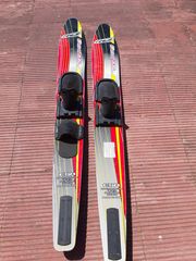Watersport water ski '12 HO Easy Rider 59"x7.25" Red Slalom 
