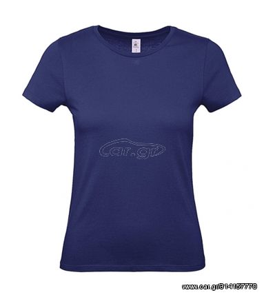 Γυναικείο Κοντομάνικο T-Shirt #E150 B&C; Μπλε electric