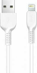 Hoco Regular USB to Lightning Cable Λευκό 1m X13