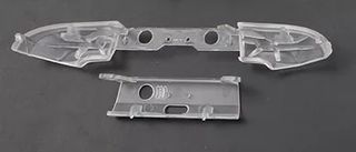 Ανταλλακτικά κουμπιά set LB RB Button Bumper Replacement Trigger Buttons Part for Xbox One S Slim Controller Joystick Trigger Clear (OEM)
