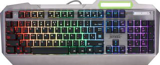 DEFENDER GK-150DL STAINLESS STEEL WIRED STALKER MECHANICAL GAMING KEYBOARD black