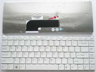 Πληκτρολόγιο Laptop K070278A1 Original SONY VAIO VGN N Series Laptop White