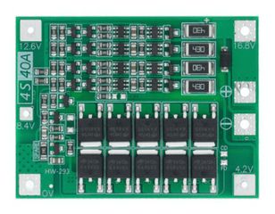 4S Li-ion Lithium Battery 18650 Charger BMS 40A 16.8V Protection Board with Balance For Drill Motor