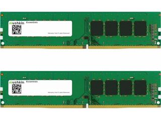 Mushkin Essentials 64GB DDR4 RAM με 2 Modules (2x32GB) και Ταχύτητα 3200 για Desktop (MES4U320NF32GX2) - Πληρωμή και σε έως 9 δόσεις