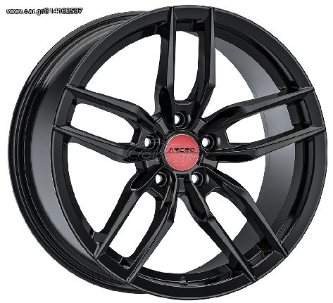 Arceo Wheels Madrid 8.5x18 5/112 ET37 Black 