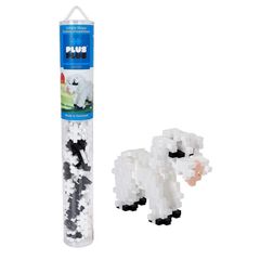 PLUS-PLUS ΤΟΥΒΛΑΚΙΑ ΣΕ ΣΩΛΗΝΑ 100PCS-SHEEP #PP4119