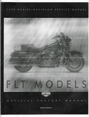 HARLEY DAVIDSON SERVICE MANUAL (καινούργιο) FLT MODELS 1999  1450cc  5speed models