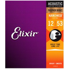 ELIXIR 16052 ''Nanoweb'' Light 12-53 Phosphor Bronze