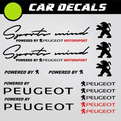 Αυτοκόλλητα Σετ Peugeot Κωδ. SA 501