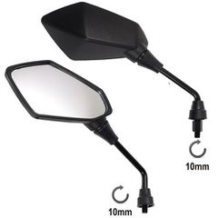 ΚΑΘΡΕΦΤΕΣ ΖΕΥΓΟΣ UNIVERSAL BLACK SR-4824 | A-PRO