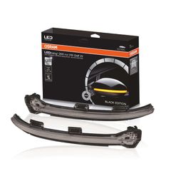 Osram Φλας Καθρέπτη Dynamic για VW Golf 7 VII / 7.5 FL / Touran II - Black Edition- LEDDMI 5G0 BK