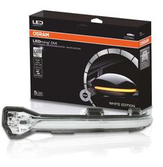 Osram Φλας Καθρέπτη Dynamic για Audi A3 8V / S3 8V / RS3 8VA - White Edition - LEDDMI 8V0 WT 2Τεμ.