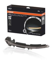 Osram Φλας Καθρέπτη Dynamic για Seat Leon 5F, Ibiza KJ, Arona KJ - Black Edition- LEDDMI 5F0 BK 2Τεμ.