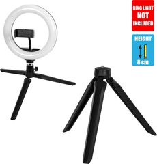 GloboStar Professional Table Tripod - Επαγγελματικό Επιτραπέζιο Τρίποδο για Ring Light LED - (75806)