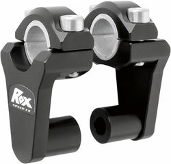 Κωδ.209163 ROX SPEED FX καβαλέτα τιμονιού 22mm 28,6mm +50,8mm Elite 1R-P2SEK 2τεμ μαύρο τηλ.215-215-8211