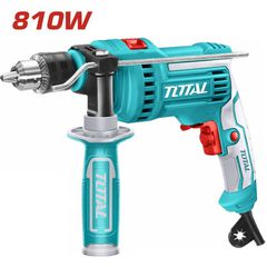 Δράπανος κρουστικός TOTAL ηλεκτρονικός 810W ( TG1081316 )