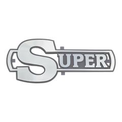 3D Διακοσμητική Πινακίδα LED &quotSUPER;" για SCANIA - Μπλε - 24V