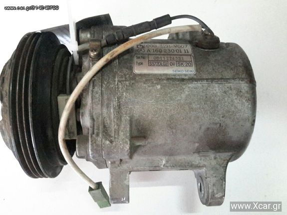 Συμπιεστής A/C (Κομπρέσορας) SMART FORTWO 2002 - 2003 ( CITY-CABRIO ) SEIKO A1602300111