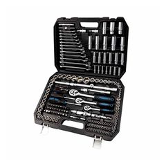 BHT5220 Καρυδάκια 1/2'', 1/4'' & 3/8'' με Καστάνια και Προέκταση - 215 Τεμάχια - ΣΥΛΛΟΓΕΣ ΠΛΗΡΗΣ - BORMANN PRO (#028246)
