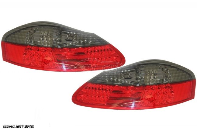 ΦΑΝΑΡΙΑ ΠΙΣΩ LED PORSCHE Boxster 986 (1996-2004) Red Smoke