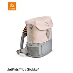 Stokke - Jetkids Crew Backpack Παιδικό Σακίδιο Pink Lemonade