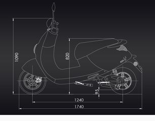 Roller / Scooter 2025 S3 ESF LVNENG 1 X 23.4AH GRENWAY-thumb-4