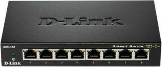 DLINK 8-Port Unmanaged Gigabit Metal Desktop Switch - (DGS-108GL)