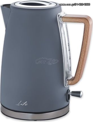 Life Ritz Grey Electric Kettle 1.7L