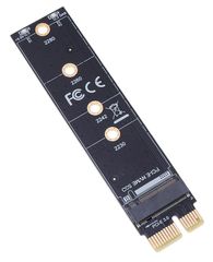 Κάρτα επέκτασης PCIe σε M.2 Key M, NVMe