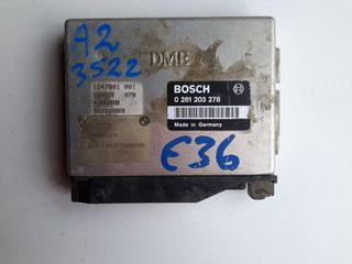 Εγκέφαλος Κινητήρα Κλειδωμένο BMW 3 Series 1990 - 1995 ( E36 ) BOSCH 0261203278