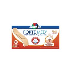 Master Aid ForteMed 1 Size - 100pcs (Aνθεκτικά strips για την προστασία των τραυμάτων)