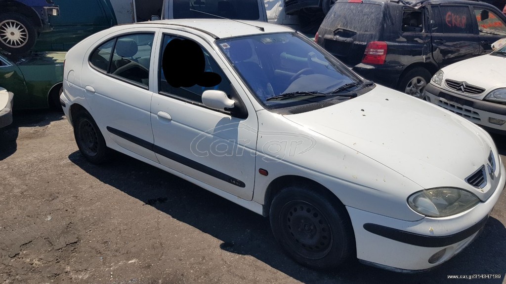 RENAULT MEGANE, 1390cc, μοντέλο του 2002, με κωδικό κινητήρα: K4JC7