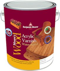 Βερνίκι Νερού Ξύλου Διάφανο Σατινέ 094 MOORWOOD Benjamin Moore 0,75ltr