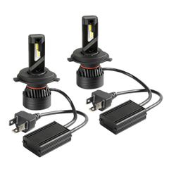 H4 Λαμπα 9>32V 6.500K 10.000lm 90W P43t Halo Led Serie 9 Compact Ultra Power 4LED Cree Led Kit - 2 ΤΕΜ.