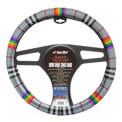 Simoni Racing Fancy Κάλυμμα Τιμονιού Οικολογικό Πολύχρωμο 37cm / 39cm