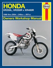 Κωδ.219401 HAYNES αγγλικό service manual 2219 για HONDA XR 250 R 86-04 / HONDA XR 400 R 96-04 / HONDA XR 250 L 91-94 1τεμ τηλ.215-215-8211