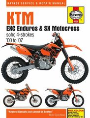 Κωδ.219301 Service Manual Αγγλικό της Haynes για KTM EXC ENDURO - SX MX τηλ.215-215-8211