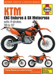 Κωδ.219301 HAYNES αγγλικό service manual 4629 για KTM EXC 400 RACING 00-07 / HONDA C 50 86-96 / KYMCO PEOPLE 125 S 06-16 1τεμ τηλ.215-215-8211